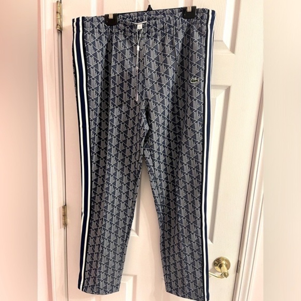 Lacoste Men’s XL pattern print pants